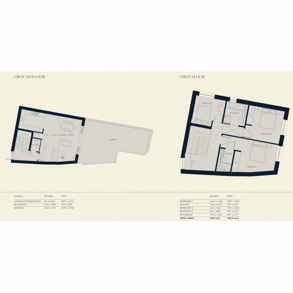 Floorplan for House 3 Tower Bridge Mews, Southwark, SE1