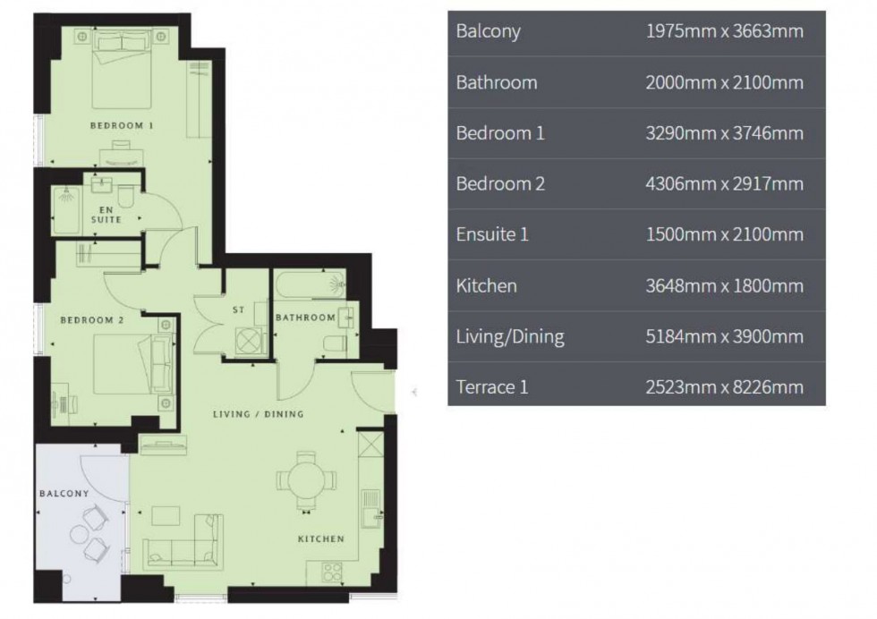 Floorplan for East Acton Lane, London