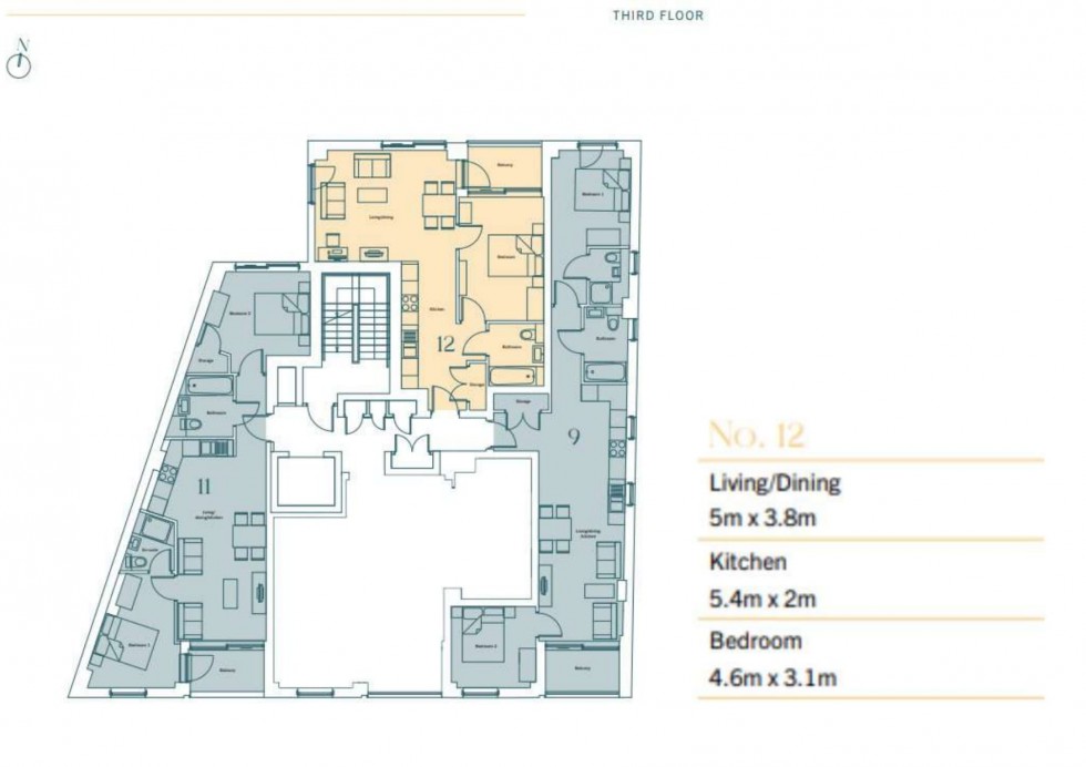 Floorplan for Wyvil Road, Nine Elms