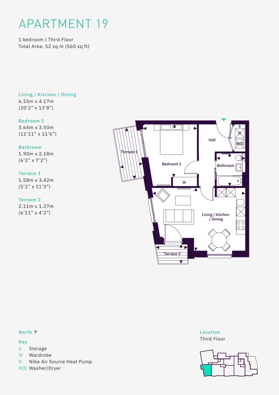 Floorplan for Edna Road, Raynes Park