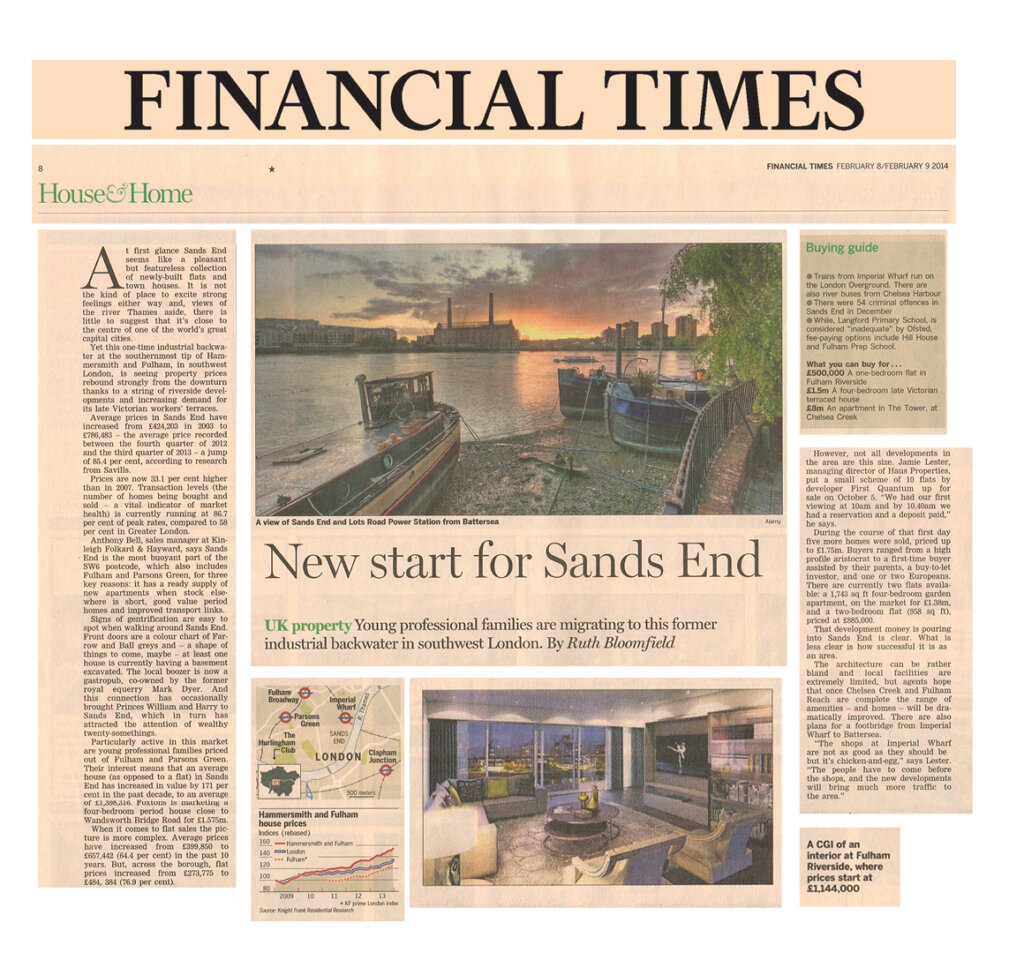 New start for Sands End