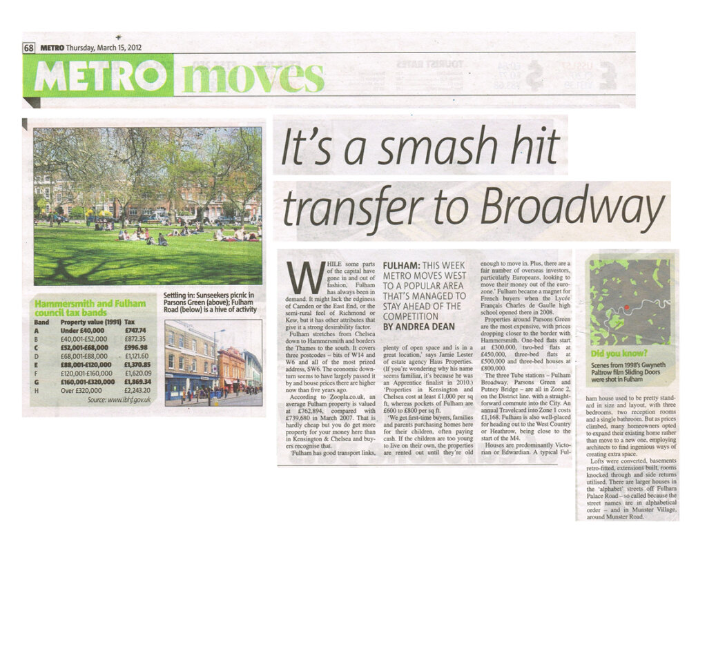 It’s a smash hit transfer to Broadway